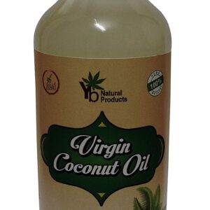 YB Natural Raw Virgin Coconut Oil 17.64 Ounce- FSSAI Certified