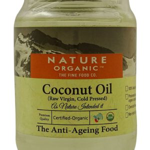 Nature Organic Raw Virgin Coconut Oil 10.58 Ounce- USDA Certified