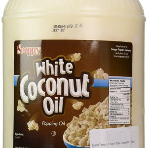 Snappy Popcorn 1 Gallon White Coconut Oil