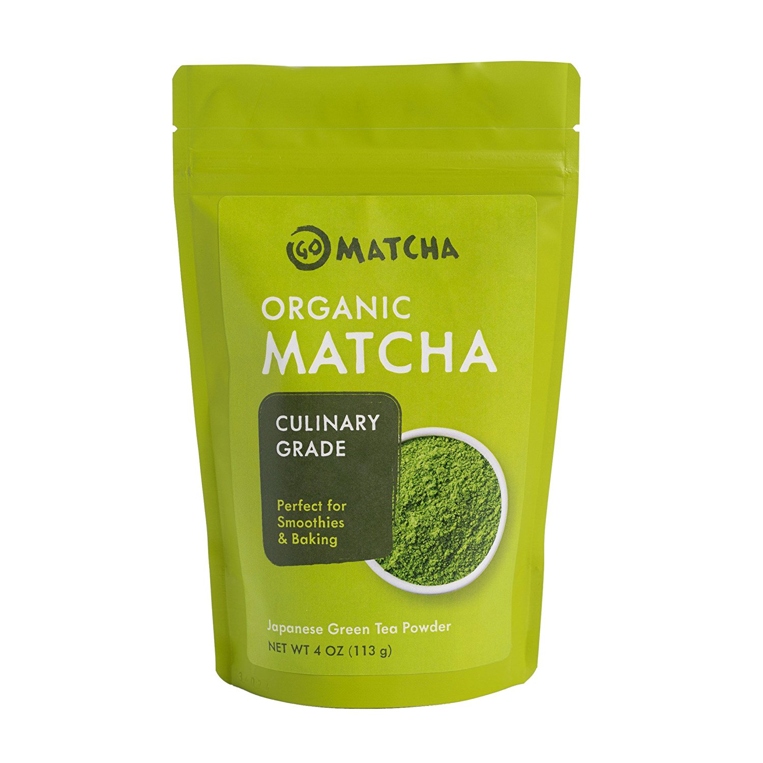 Go Matcha - Organic Matcha (Culinary Grade) 4 Oz.