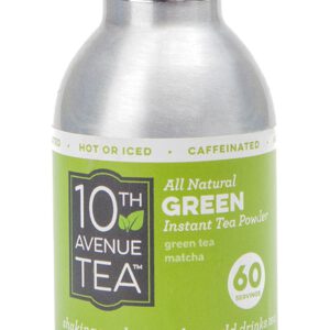 10th Avenue Tea Instant Green Matcha Tea Powder