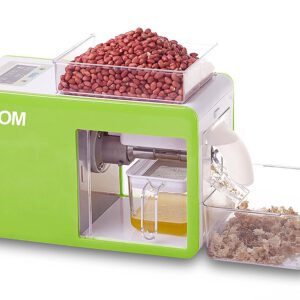 Aboom Home Series Stainless Steel Cold Oil Screw Press Easy Operation to Let You Know How to Press Oil at Home.
