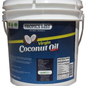 1 Gallon Coconut Oil - 100% USDA Certified Organic Virgin