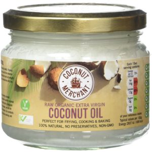 Coconut Merchant Extra Virgin Organic Raw Coconut Oil 10.1 Ounce