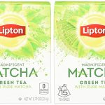 Lipton Green Tea Bags, Matcha Green Tea 15 ct (Pack of 4) - Image 8