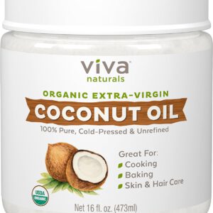 Viva Naturals The Finest Organic Extra Virgin Coconut Oil
