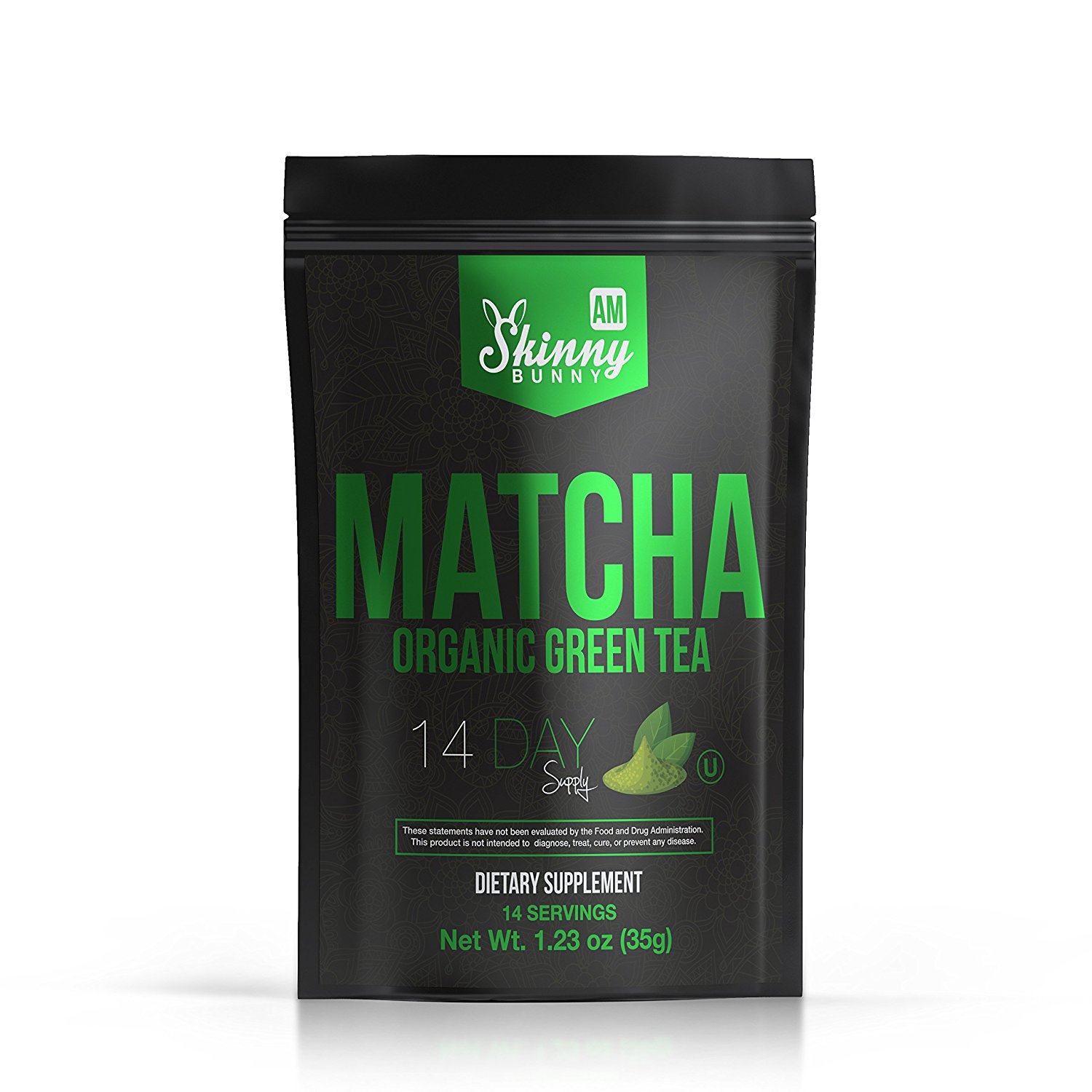 Skinny Bunny AM Matcha Tea Weight Loss & Detox Tea: Manage Weight