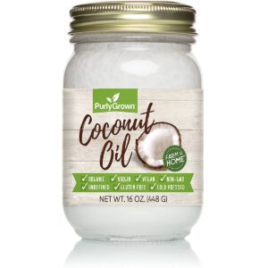 Purly Grown Organic Virgin Coconut Oil