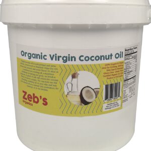 1 Gallon Organic Virgin Coconut Oil