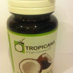 3 Packs Tropicana 100% Organic Extra Virgin Coconut Oil Capsules for Health Care