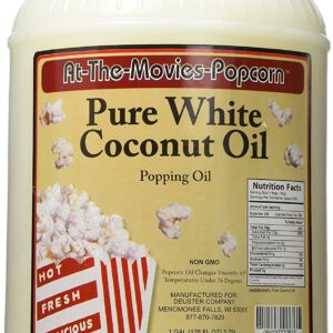White Coconut Popcorn Popping Oil (128oz)