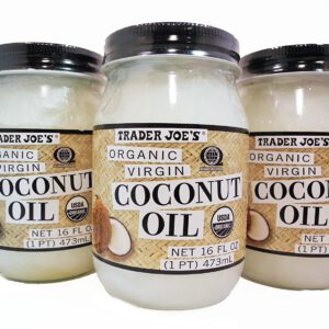 Trader Joe's Coconut Oil (3 Jars)