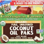 Carrington Farms Organic Coconut Oil Packs, Unrefined, 8 Packets (Pack of 6) - Image 6