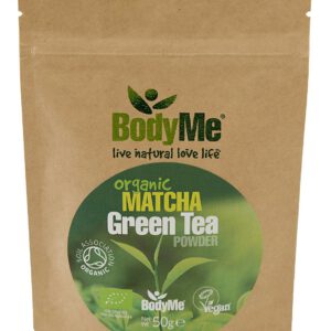 BodyMe Organic Matcha Green Tea Powder | 50g | Soil Association Certified