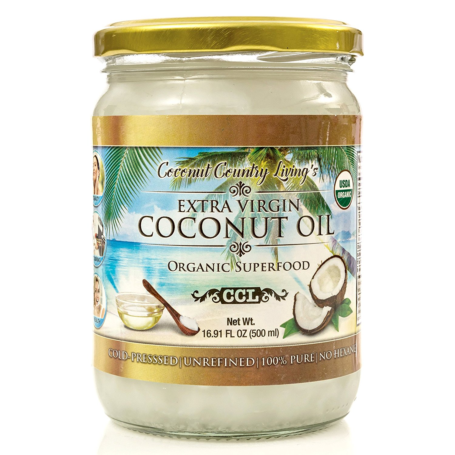 Organic Coconut Oil 16.91 oz