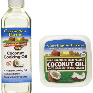 Carrington Farms Coconut Oil & Cooking Oil Bundle